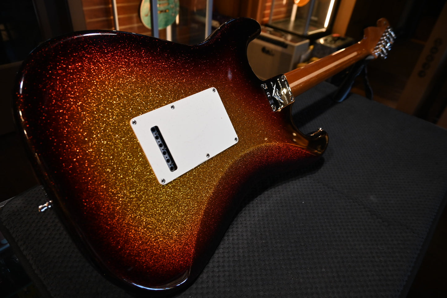 Fender Custom Shop Limited Edition Custom Deluxe Roasted Stratocaster - 3-Tone Burst Sparkle Guitar #9481 - Danville Music