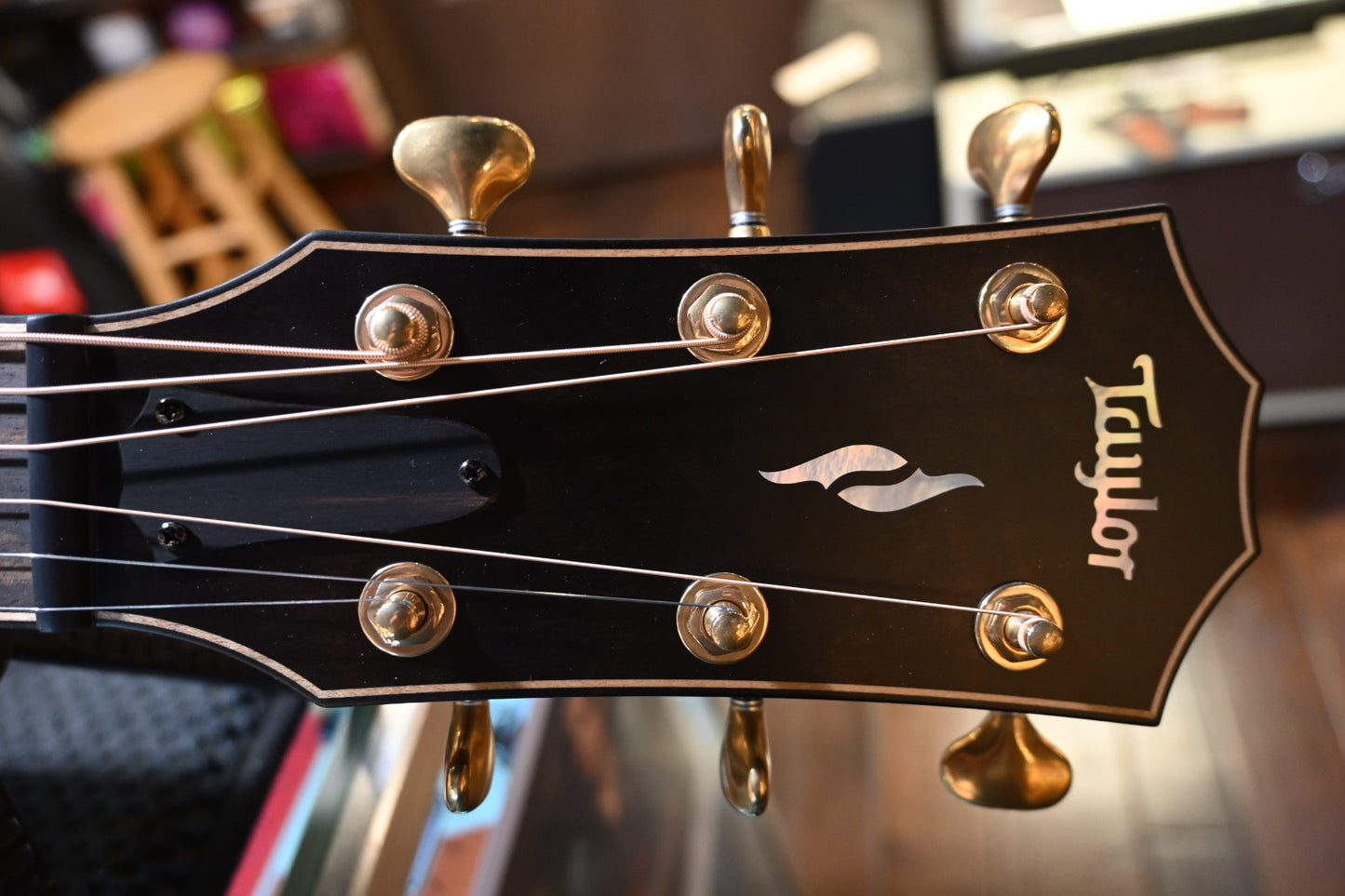 Taylor Next Generation Builder’s Edition 814ce LTD Macassar - Shaded Edge Burst Guitar #5030 - Danville Music