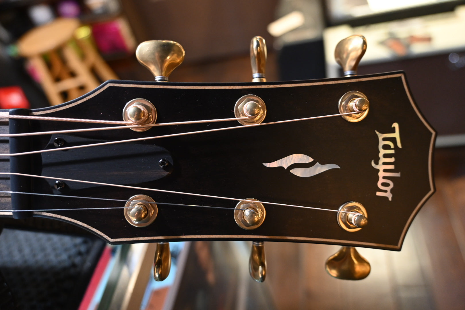 Taylor Next Generation Builder’s Edition 814ce LTD Macassar - Shaded Edge Burst Guitar #5030 - Danville Music