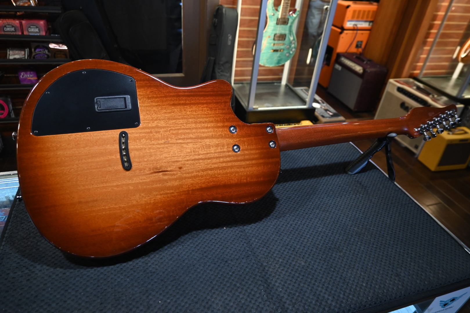 Tom Anderson Crowdster Plus 2008 - Autumn Edge Burst Guitar #008A - Danville Music