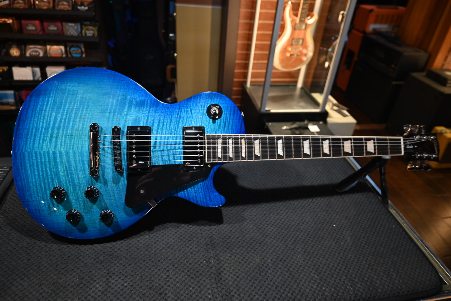 Gibson Les Paul Studio Session - Cobalt Burst Guitar #0202