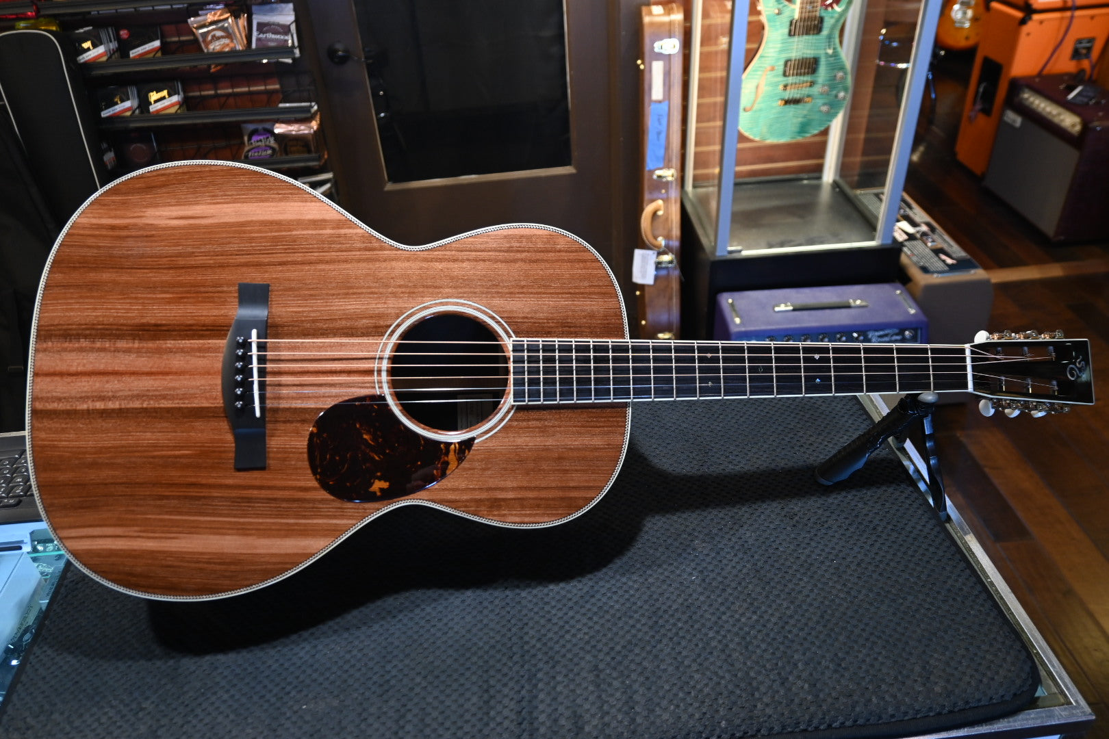 Santa Cruz OOO Sinker Redwood/African Blackwood Guitar #6367 - Danville Music