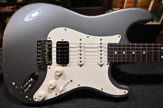 Suhr Classic S HSS Rosewood - Pewter Metallic Guitar #4569