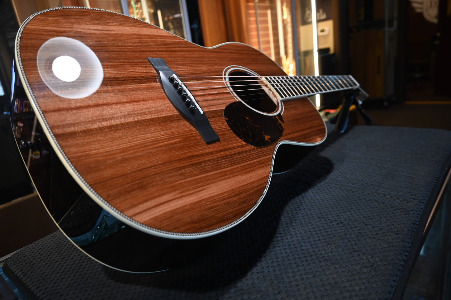 Santa Cruz OOO Sinker Redwood/African Blackwood Guitar #6367 - Danville Music