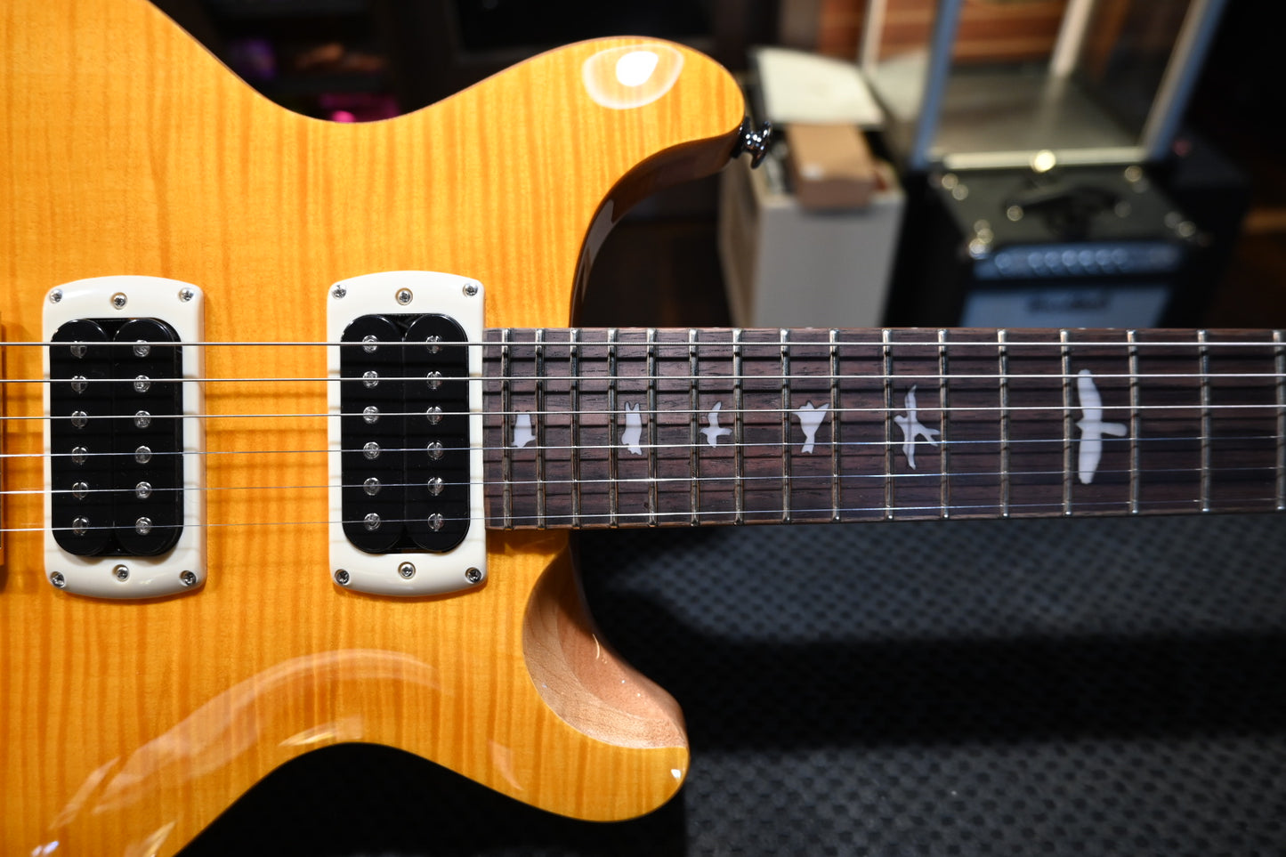 PRS SE Santana - Santana Yellow Guitar #5341