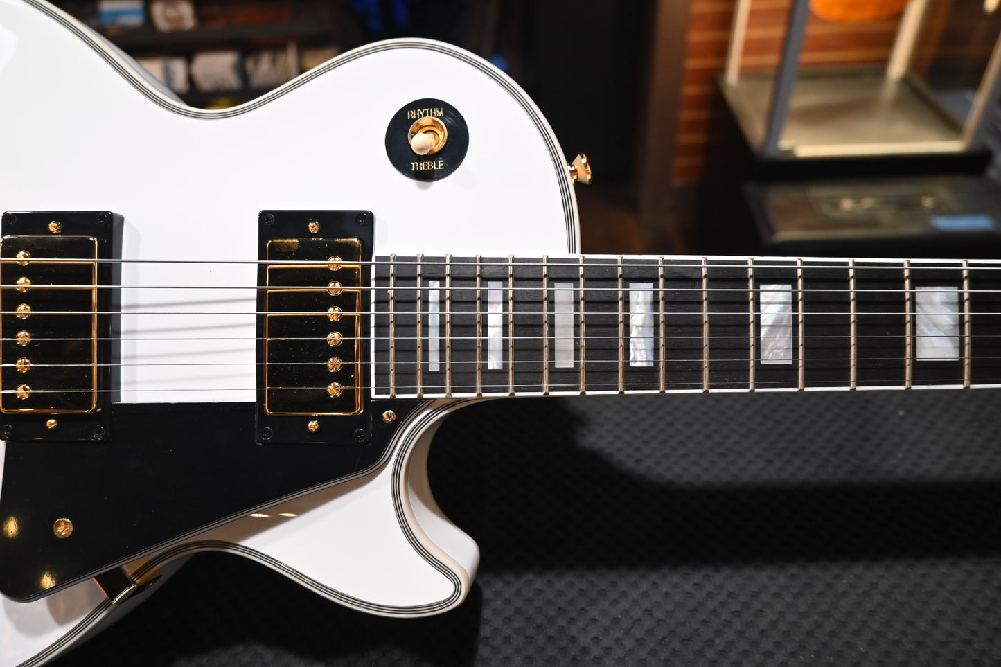 Epiphone Les Paul Custom - Alpine White Guitar #1843