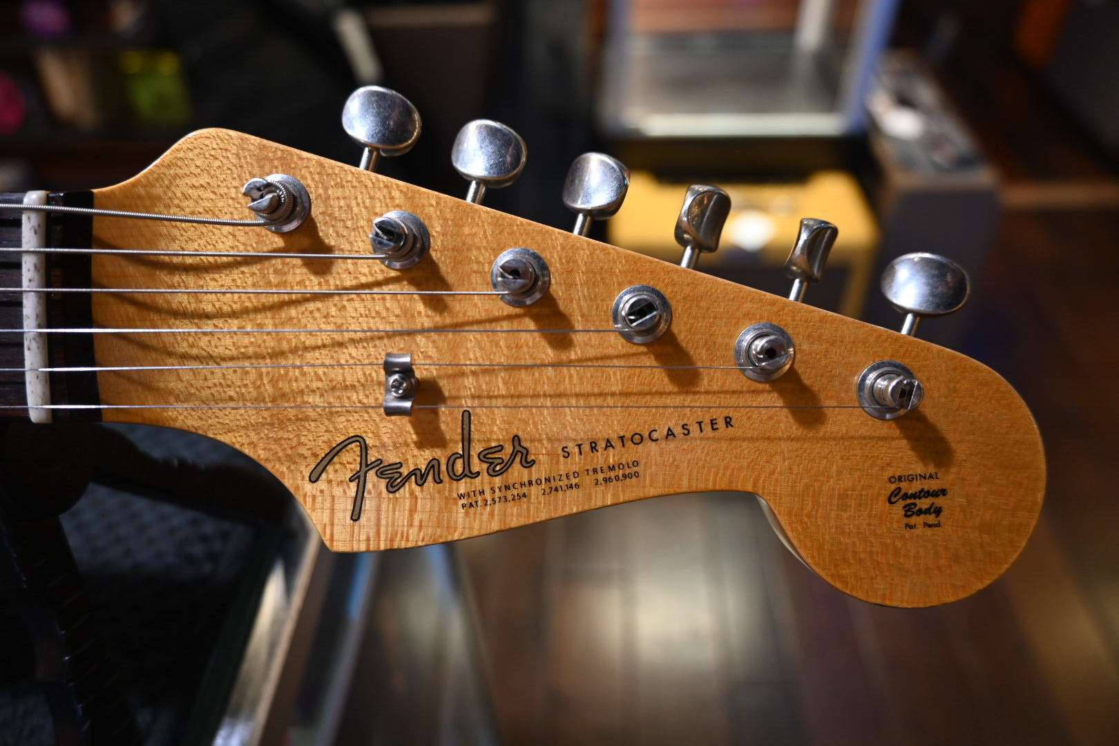 Fender Custom Shop LTD 1964 Stratocaster Journeyman 2022 - Aged Aztec Gold Guitar #0094 - Danville Music