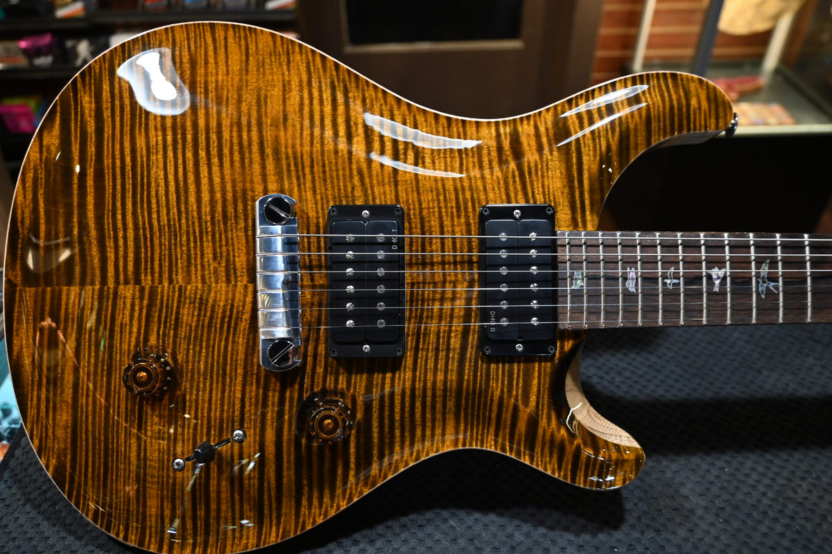PRS Wood Library Custom 24 Stoptail Limited Edition 10-Top - Tiger Eye Guitar #0239