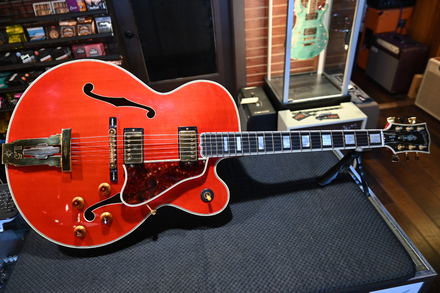 Gibson Custom Shop L-5 CT 2000 - Cherry Red Guitar #0008 - Danville Music