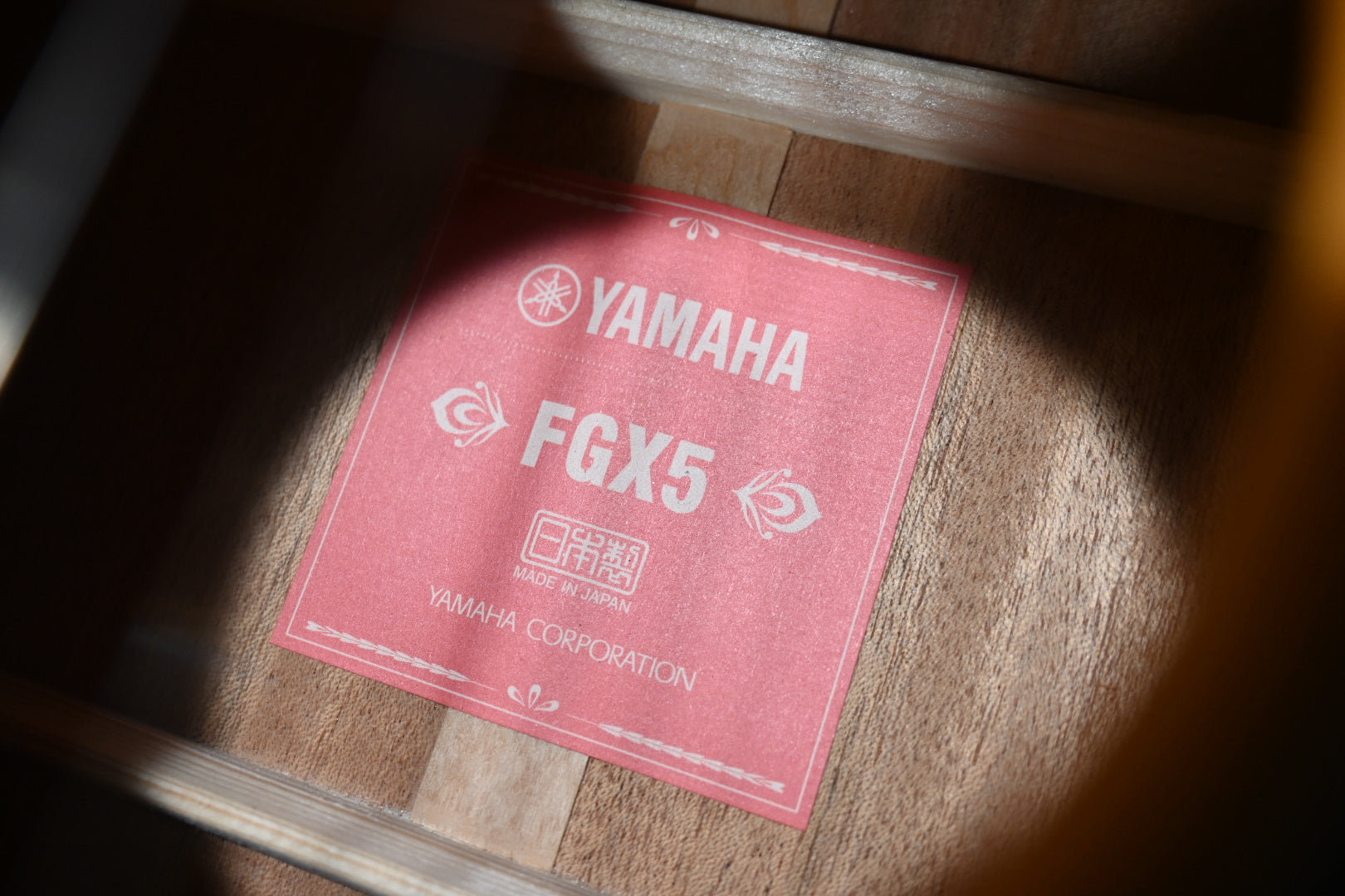 Yamaha FGX5 Red Label Guitar #758A - Danville Music