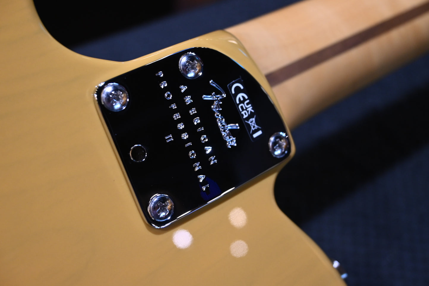 Fender American Professional II Telecaster - Butterscotch Blonde Guitar #0984 - Danville Music