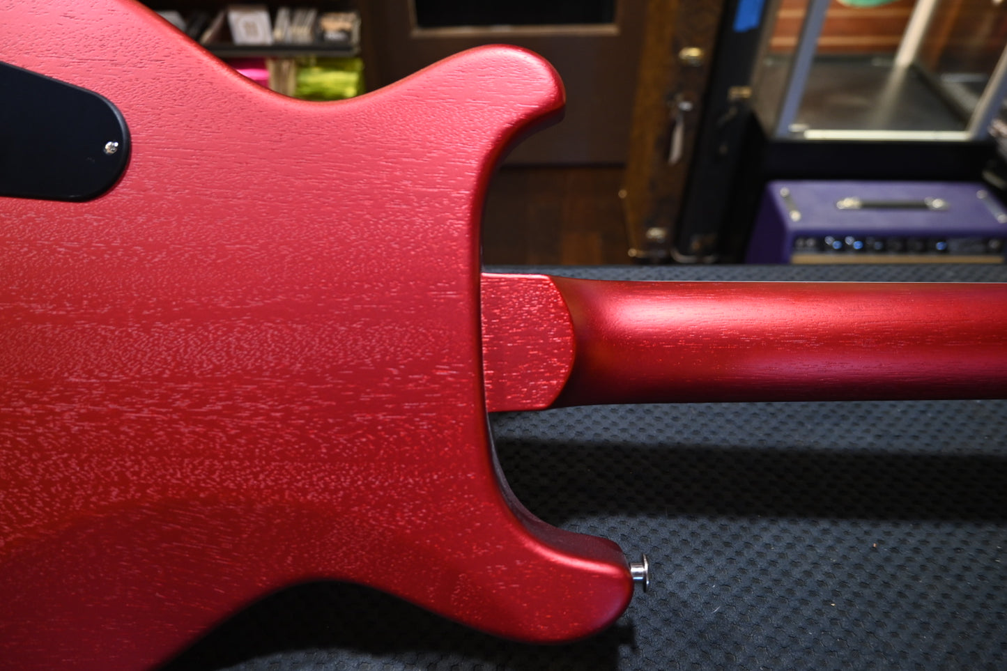 PRS S2 Mira 594 Satin - Candy Apple Red Guitar #4429 - Danville Music