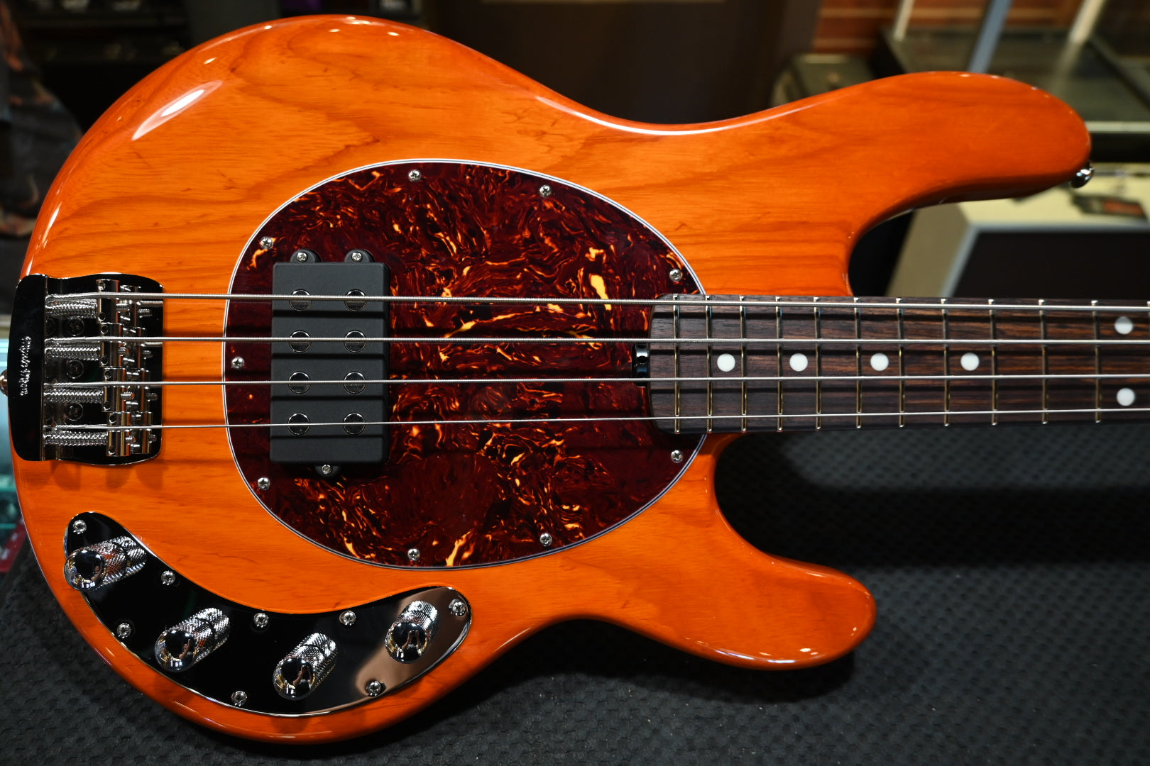 Music Man Stingray Special H - Translucent Orange Bass #9225 - Danville Music