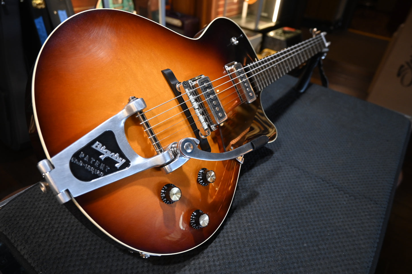 Collings JL 470 Julian Lage Signature - Antiqued Sunburst Guitar #5775 - Danville Music