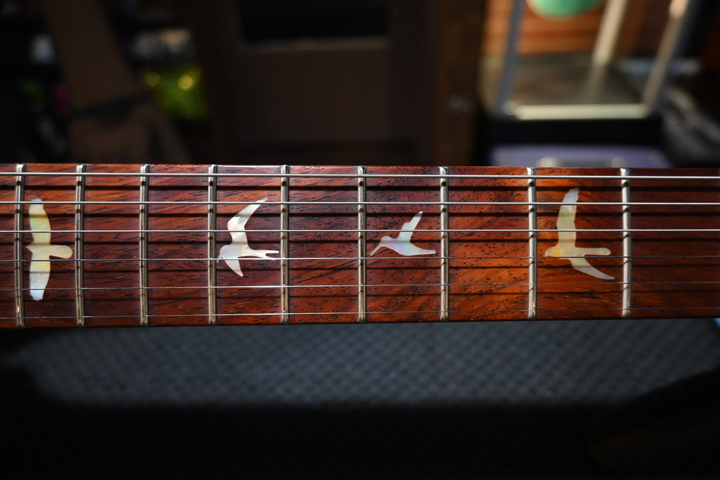 PRS Wood Library Special Semi-Hollow Danville Music 35th Anniversary Artist Top - Beach Fade Guitar #5859