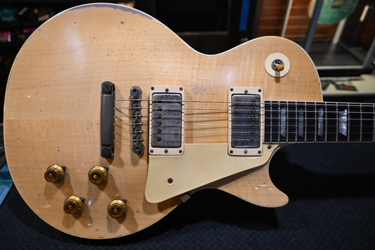 Gibson Custom Shop 1957 Les Paul Standard Reissue Murphy Lab Heavy Aged - Natural Guitar #6115 - Danville Music