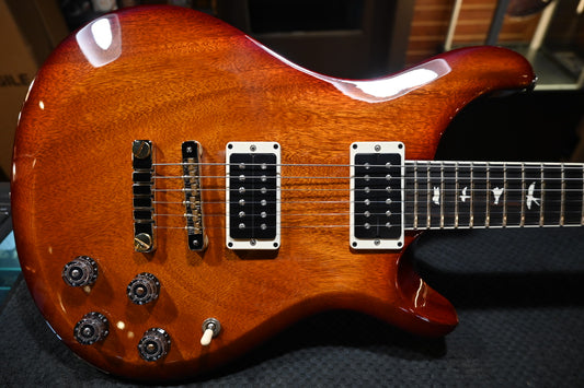 PRS Wood Library S2 McCarty 594 Thinline - Dark Cherry Sunburst Guitar #5492