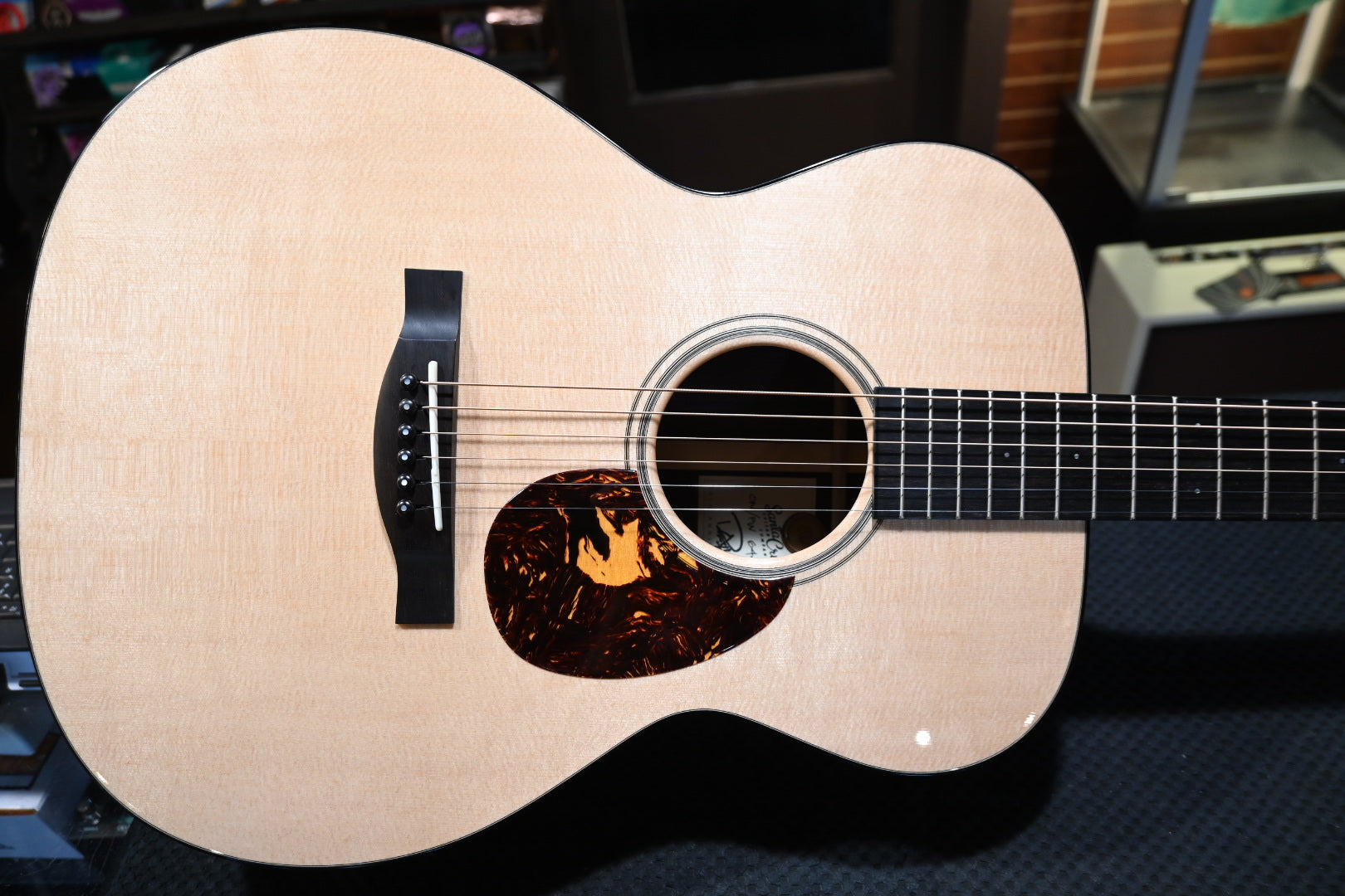 Santa Cruz OM Pre War 50th Anniversary Limited Edition Guitar #6443 - Danville Music
