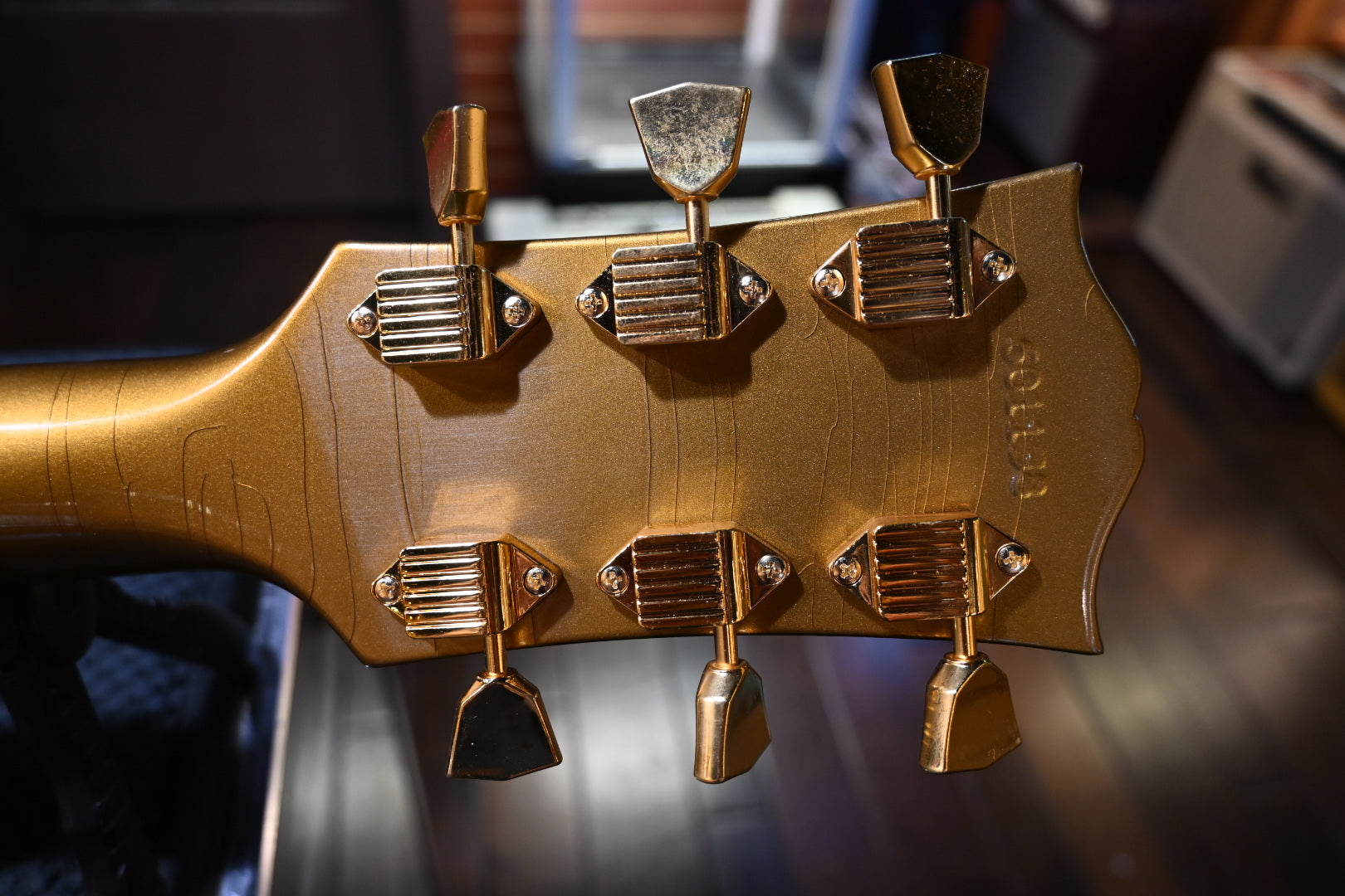 Gibson Custom Shop 1968 Les Paul Standard Reissue Bigsby Ultra Light Aged - Double Gold Guitar #1138 - Danville Music