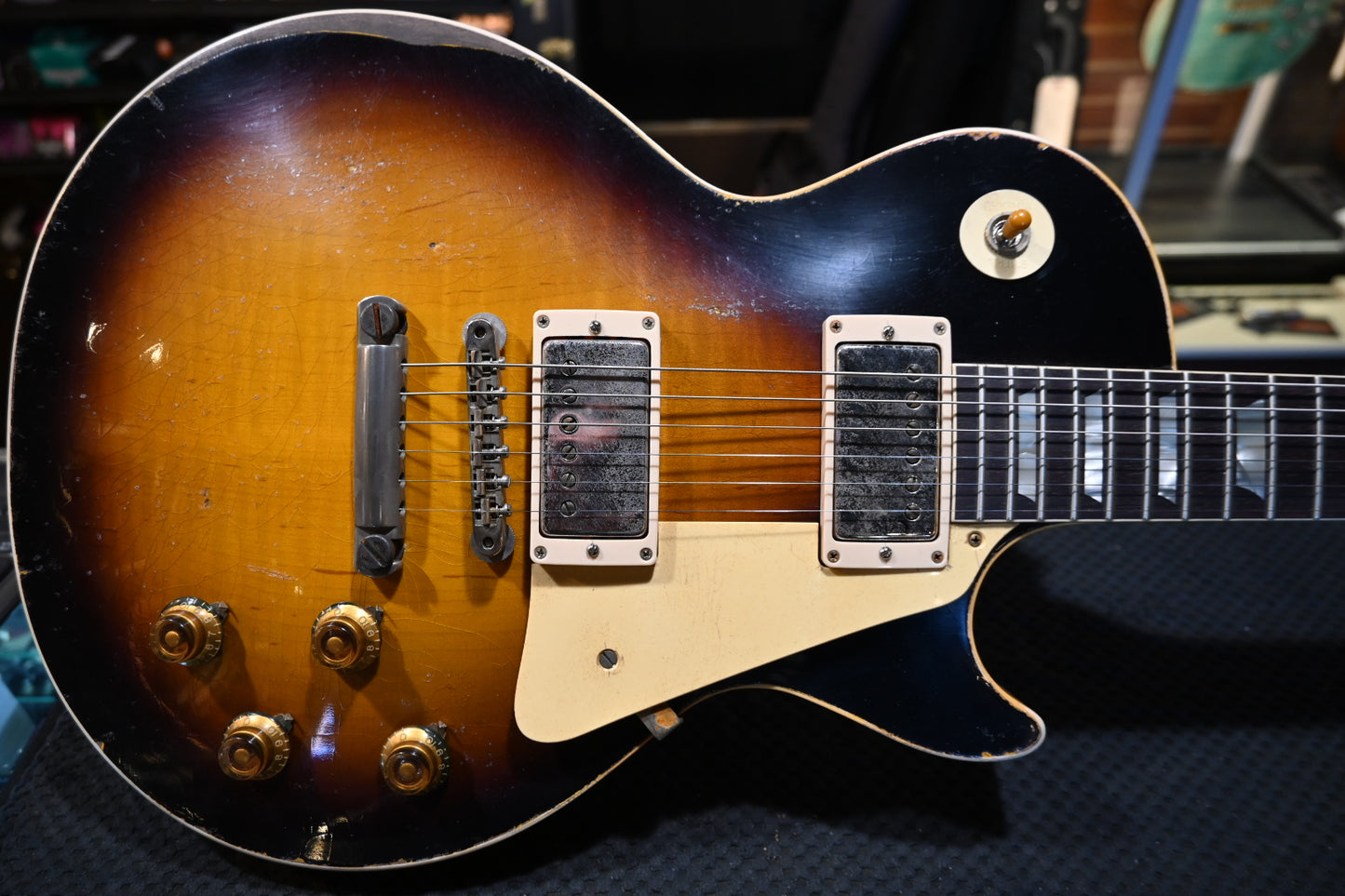Gibson Custom Shop 1959 Les Paul Standard Reissue Murphy Lab Ultra Heavy Aged - Kindred Burst Guitar #3498 - Danville Music