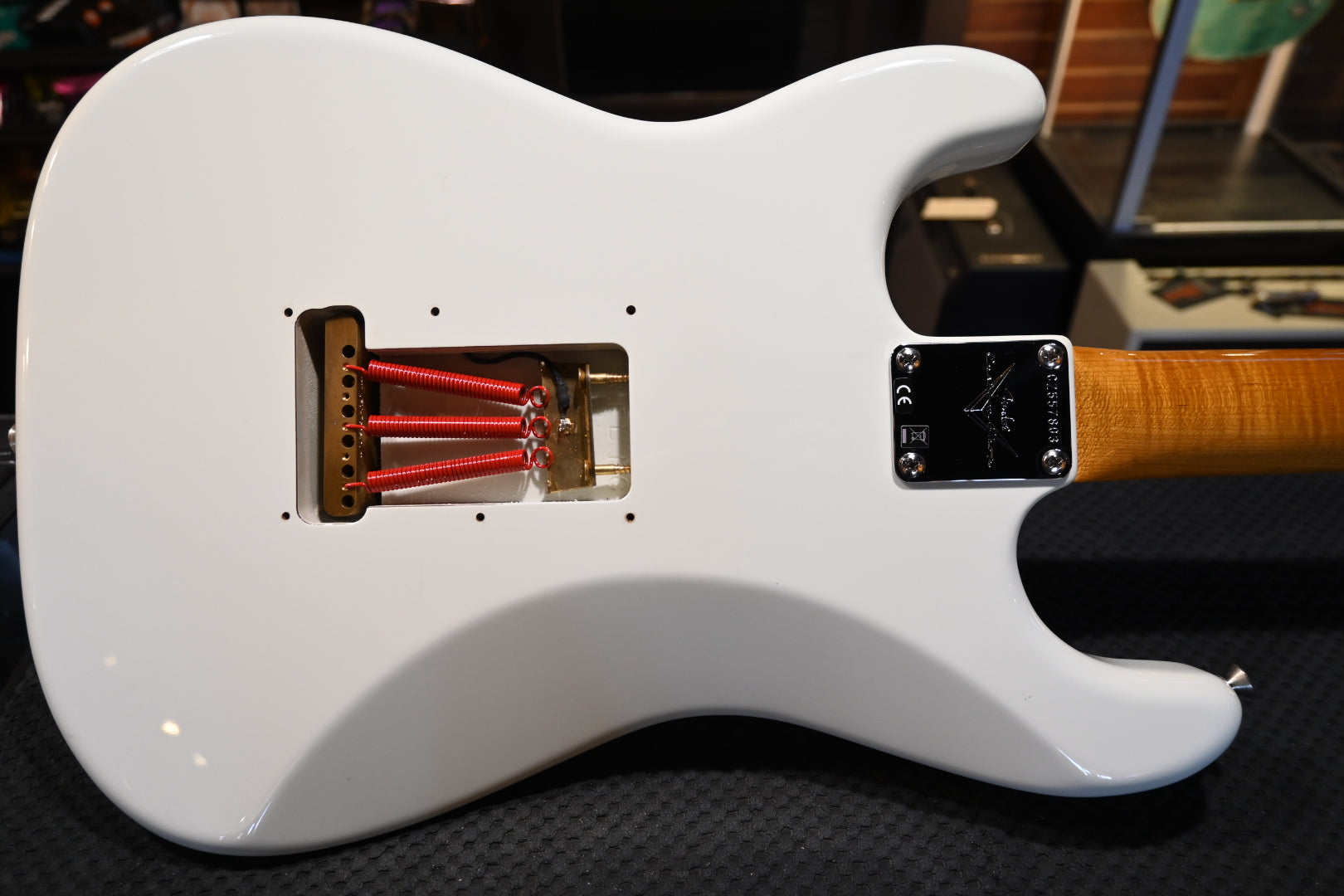 Fender Custom Shop Empire ‘67 Stratocaster NOS 2022 - Olympic White Guitar #7803 - Danville Music