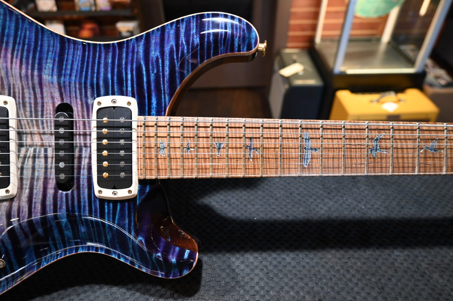 PRS Private Stock Modern Eagle V 2023 - Faded Aqua Violet Dragon’s Breath Guitar #11005