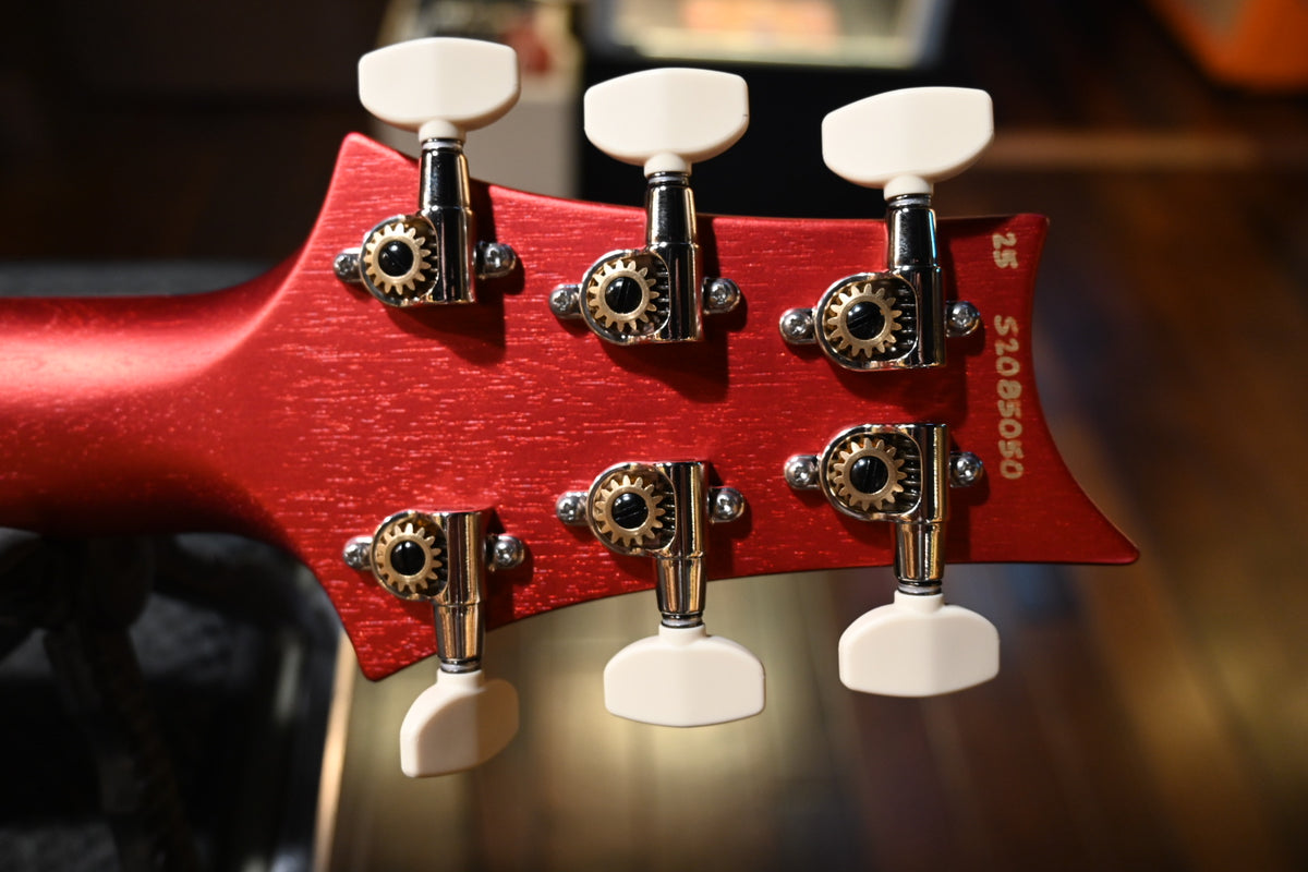 PRS S2 McCarty 594 Thinline Standard Satin - Red Apple Metallic Guitar #5050