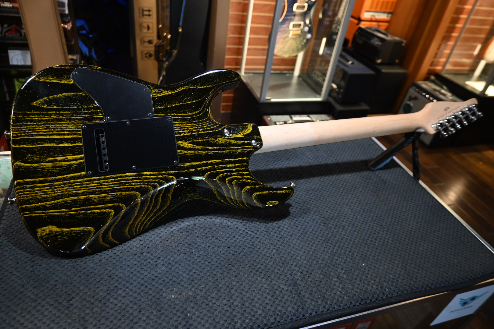 Tom Anderson Drop Top - Bumble Bee Burst Guitar #525A - Danville Music