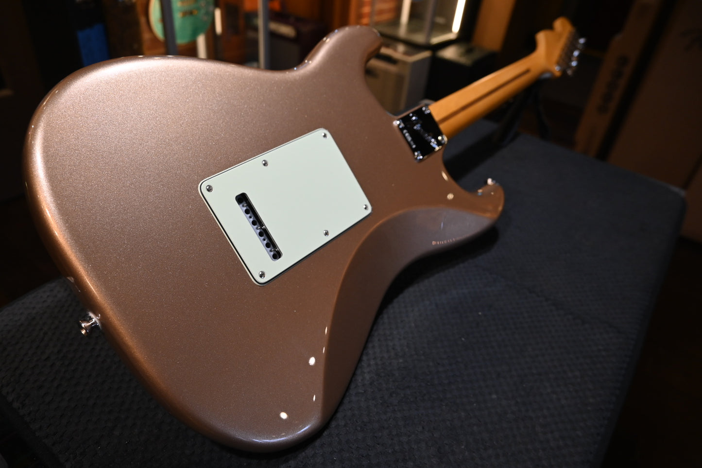 Fender American Professional Classic Stratocaster - Faded Firemist Gold Guitar #0216