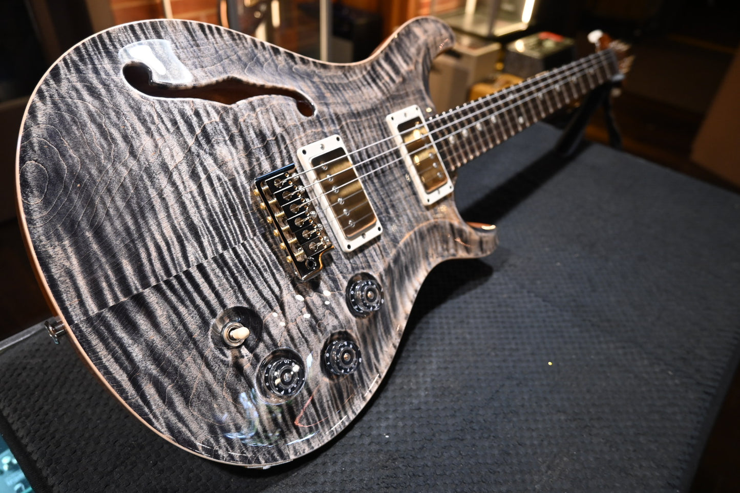 PRS DGT Semi-Hollow Limited Artist Grad - Charcoal Guitar #0528
