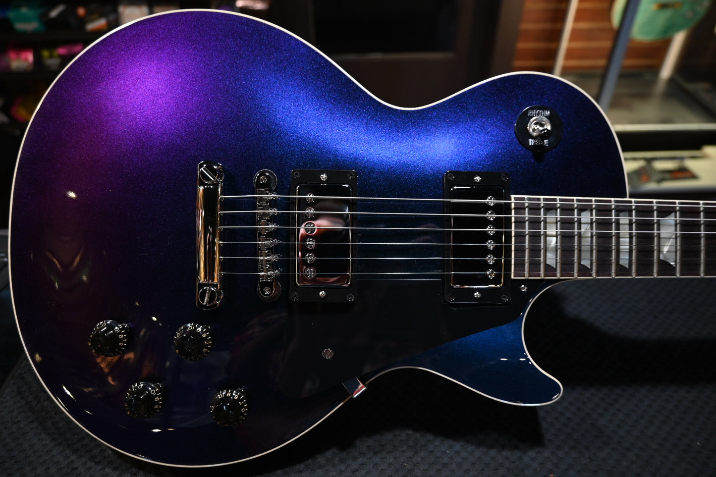 Gibson Custom Shop 1957 Les Paul Standard Reissue - Hemisphere Shift Top Guitar #1855 - Danville Music