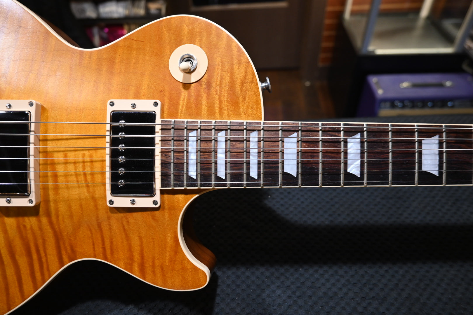 Gibson Kirk Hammett “Greeny” Les Paul Standard 2023 - Greeny Burst Guitar #0305 - Danville Music