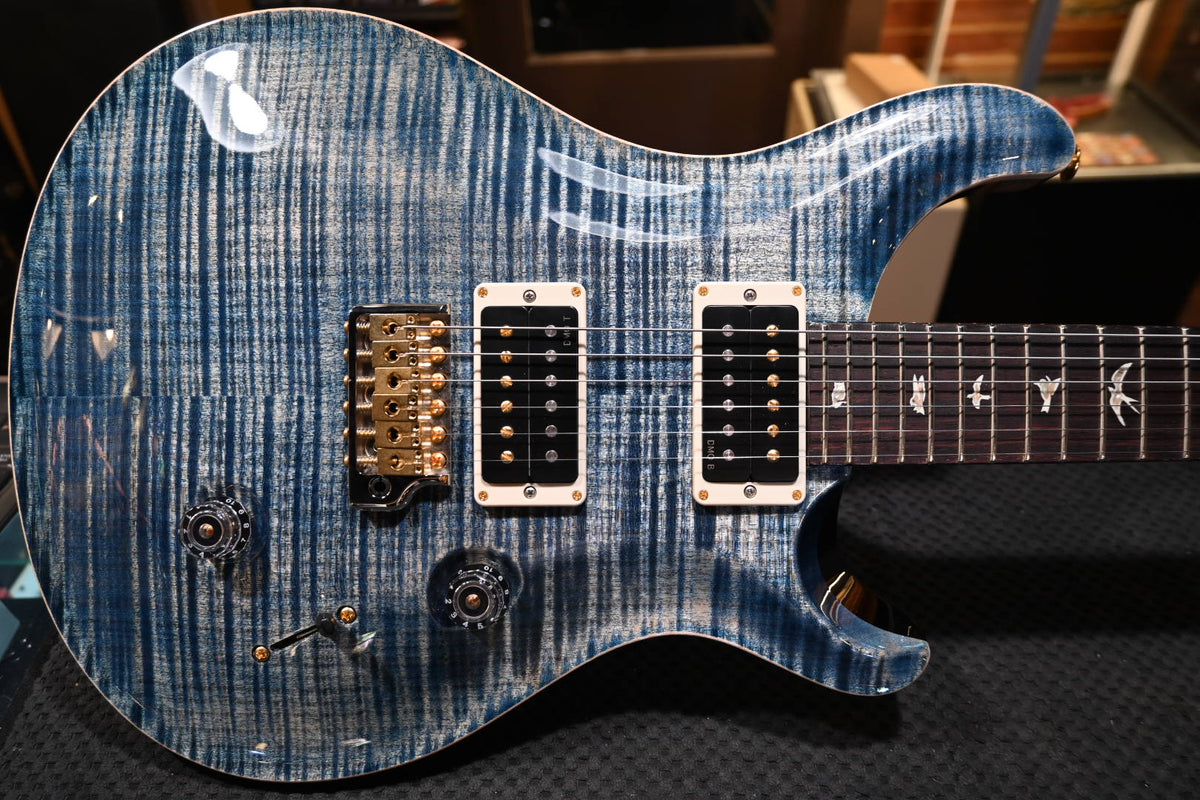 PRS Custom 24 10-Top 2025 - Faded Whale Blue Guitar #3481