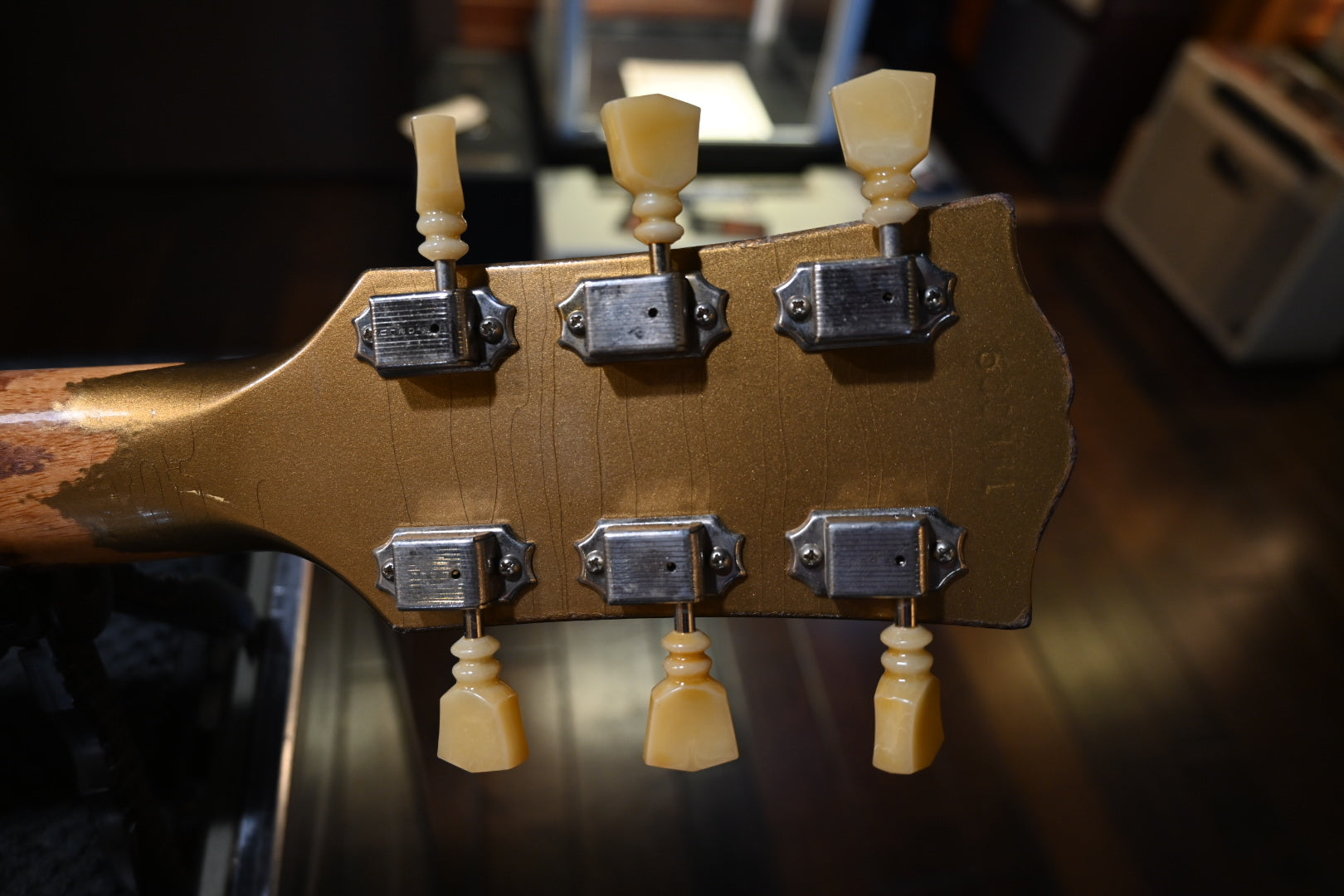 Gibson Custom Shop 1961 SG Standard Murphy Lab Ultra Heavy Aged - Double Gold Guitar #0331 - Danville Music