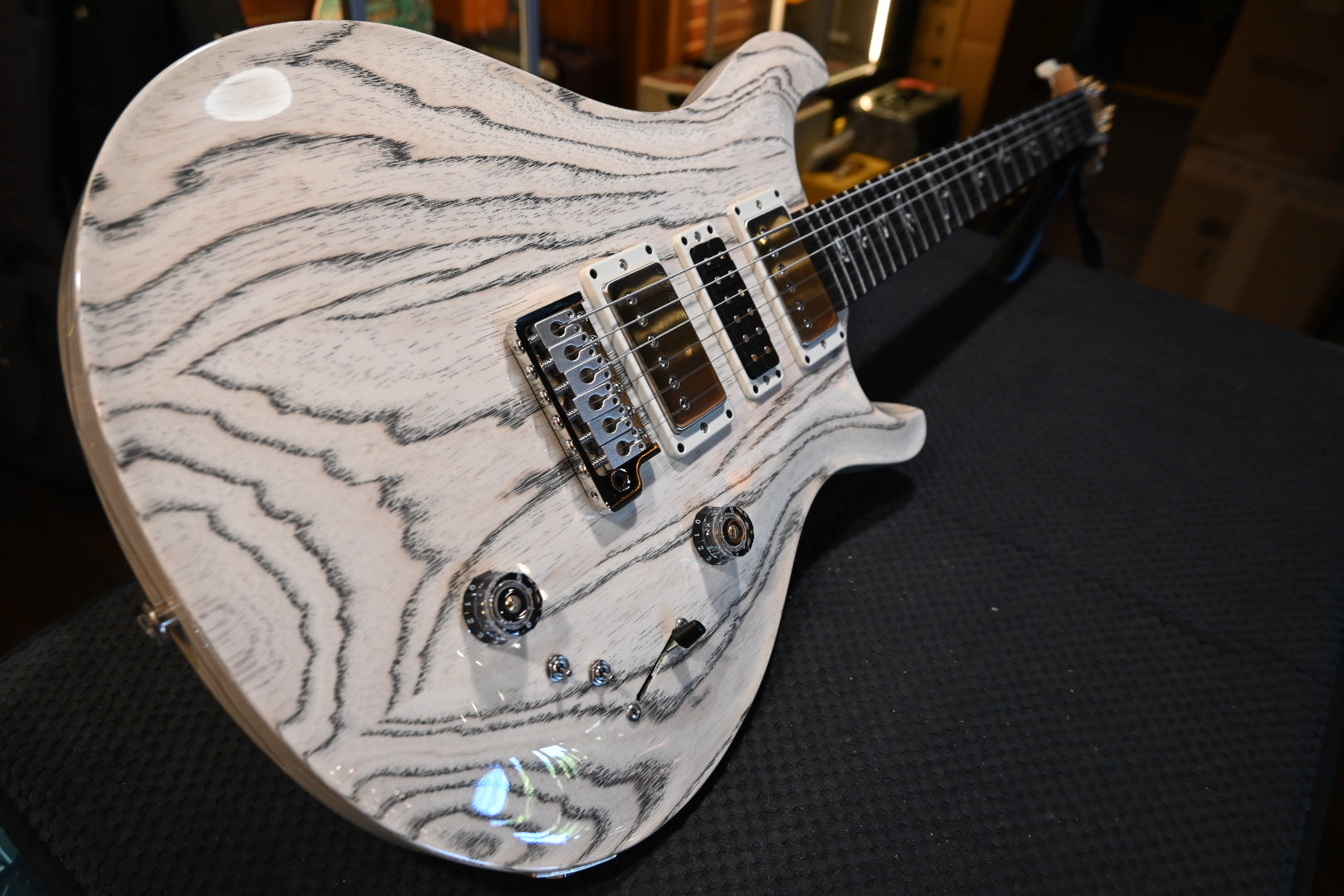 PRS Wood Library Swamp Ash Special - White Doghair Guitar #7359 - Danville Music
