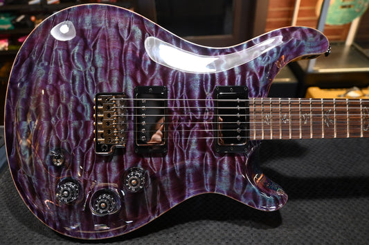 PRS Wood Library DGT 10-Top Quilt - Violet/Color Shift Sparkle Guitar #2066 - Danville Music