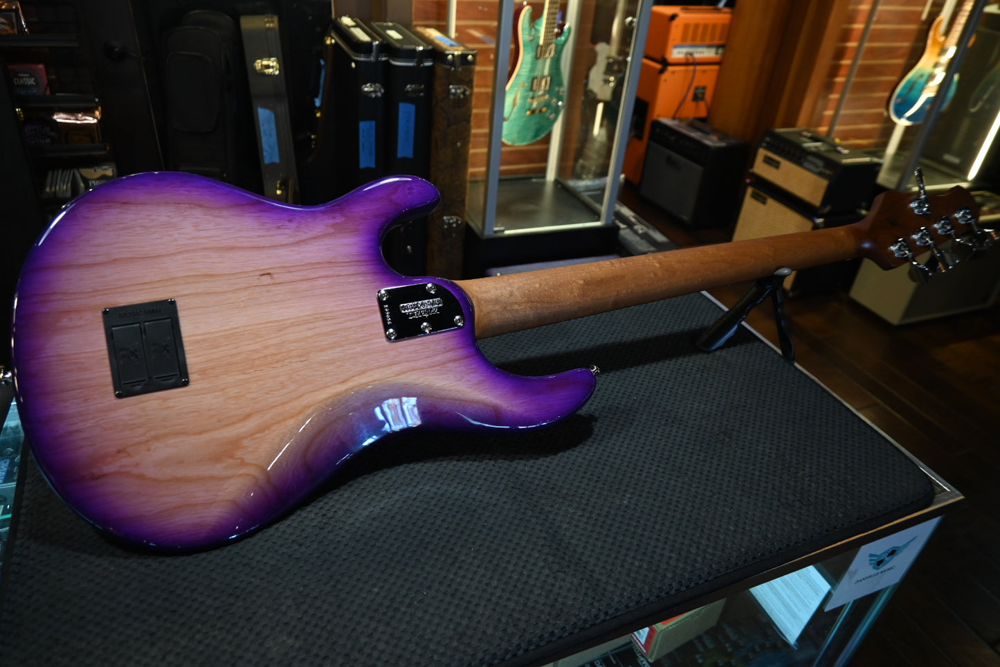 Music Man Stingray Special 5 HH - Purple Sunset Bass #9056