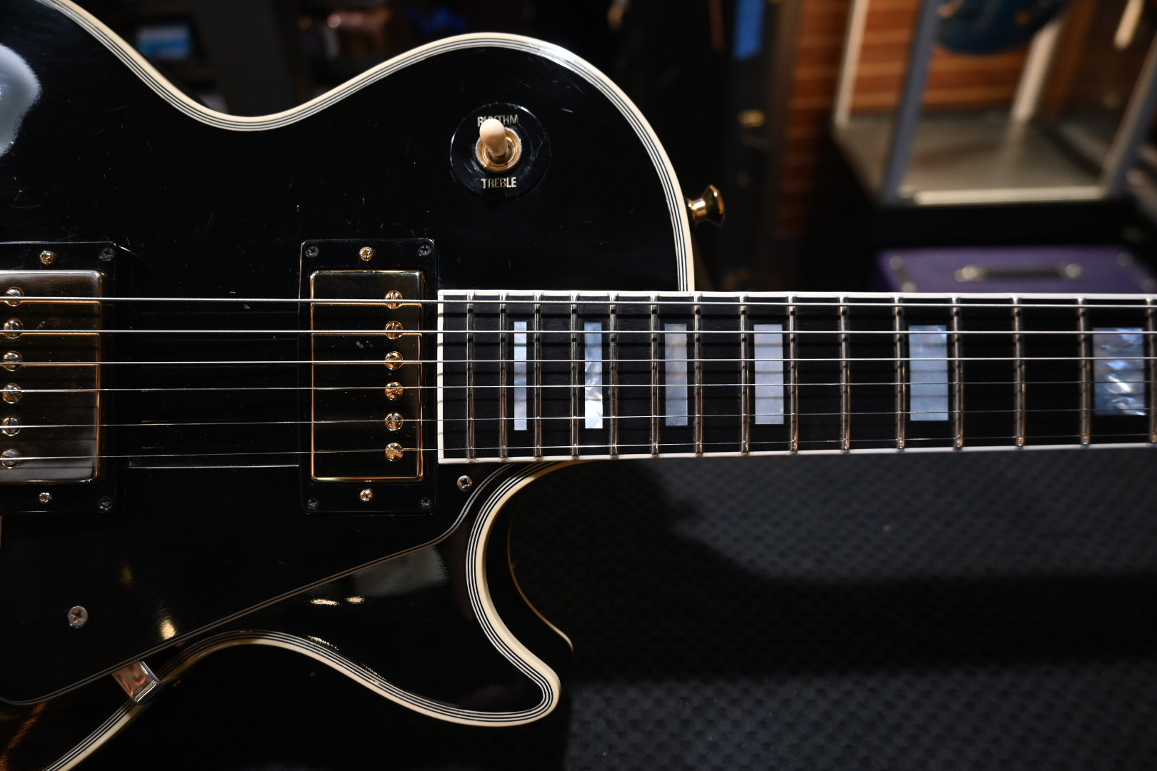 Gibson Custom Shop Les Paul Custom 1993 Ebony Guitar 3541