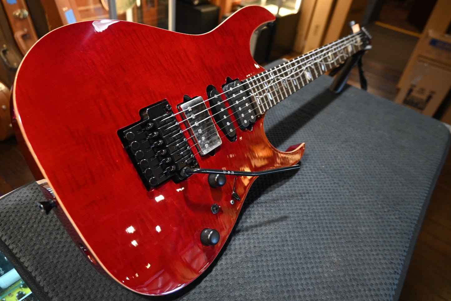 Ibanez RG8870AGT 2023 - Almandite Garnet Guitar #0189 - Danville Music