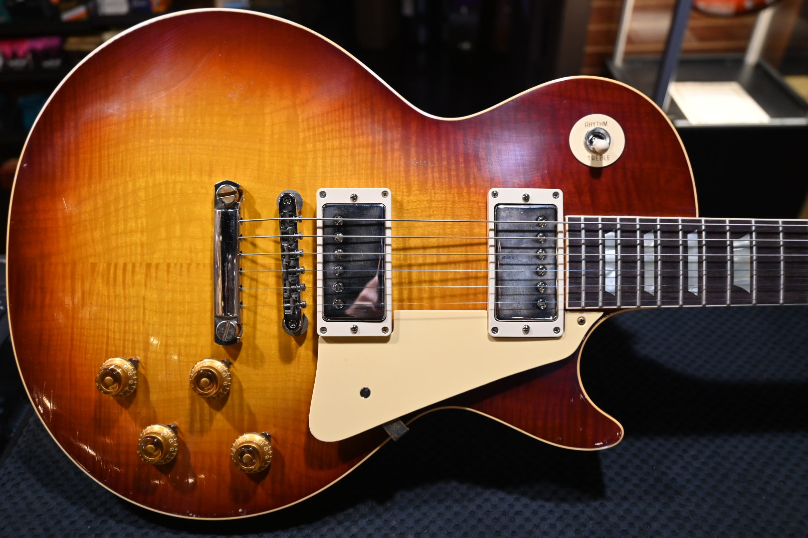 Teaburst Gibson Custom Shop 1959 Les Paul Standard Reissue Murphy Lab Light Aged ...