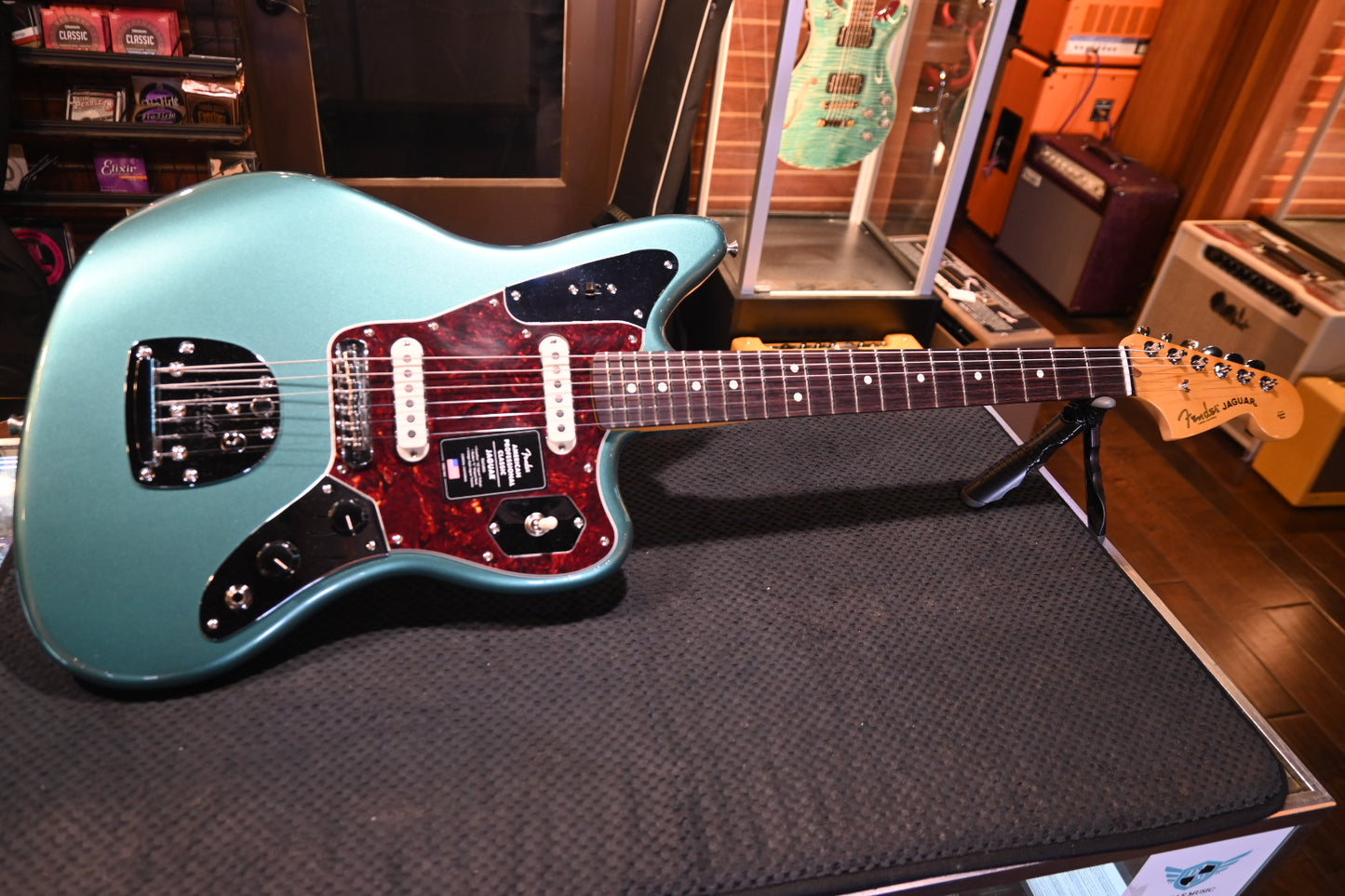 Fender American Professional Classic - Faded Sherwood Green Metallic Guitar #9388 - Danville Music