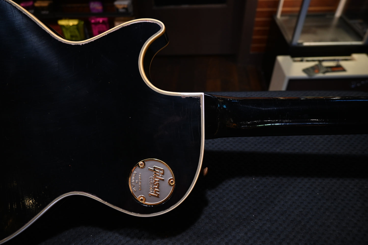 Gibson Custom Shop Mick Ronson 1968 Les Paul Custom Collector’s Edition - Antique Natural Guitar #092 - Danville Music