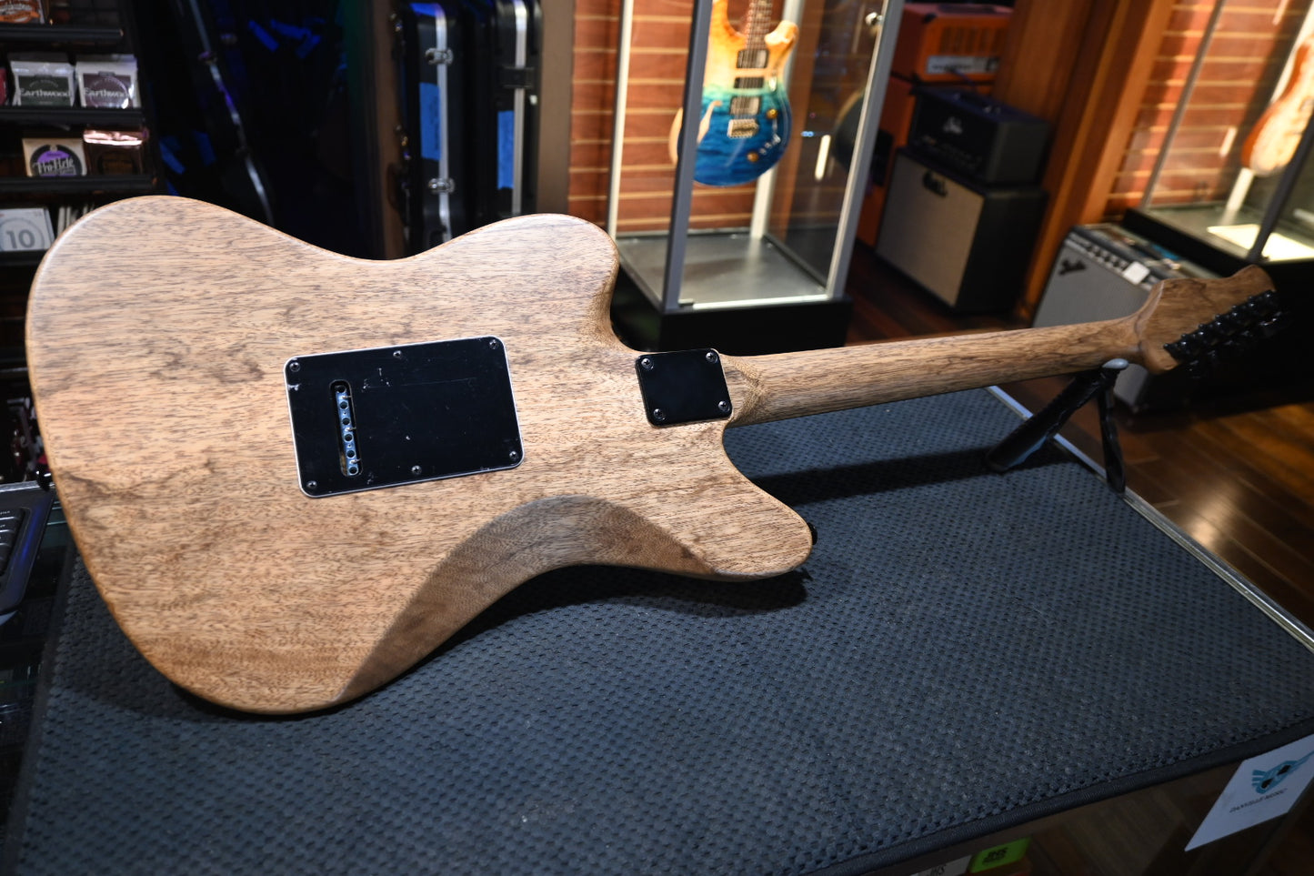Suhr Custom Classic JM Black Limba - Natural Guitar #8690 - Danville Music