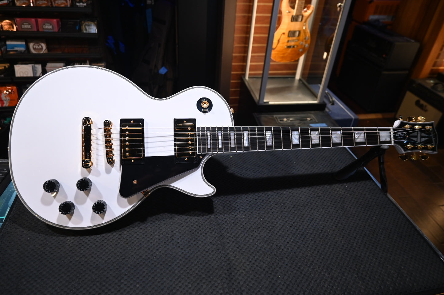 Epiphone Les Paul Custom - Alpine White Guitar #1843