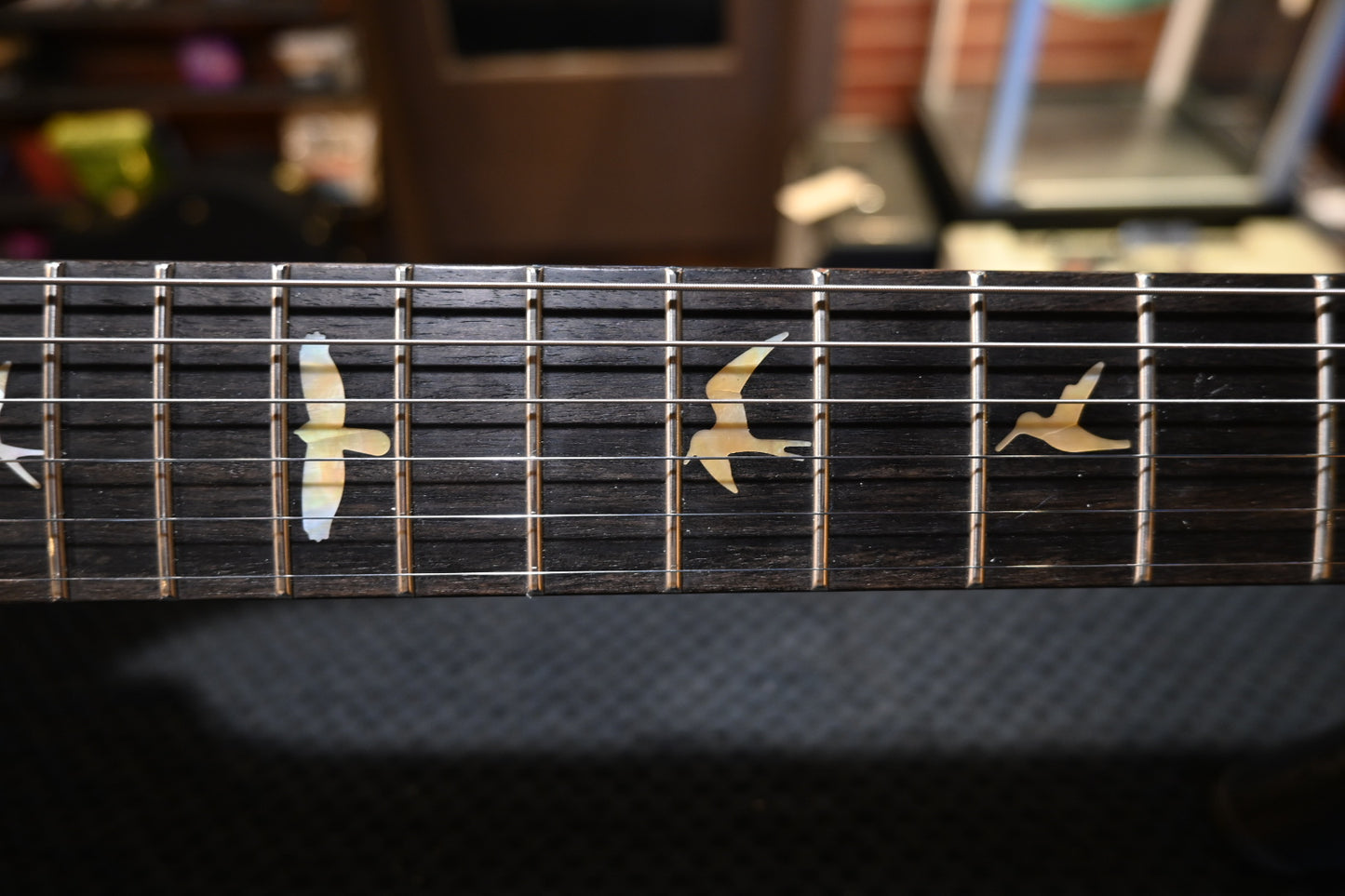 PRS Wood Library Special Semi-Hollow Danville Music 35th Anniversary Artist Top - Sandstorm Fade Guitar #6048 - Danville Music