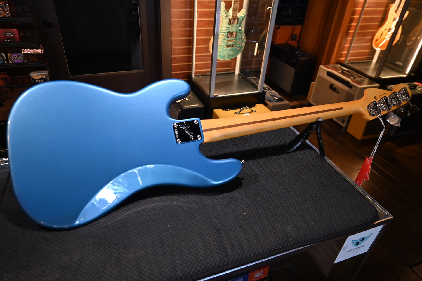 Fender American Professional Classic Precision Bass - Faded Lake Placid Blue Bass #8298