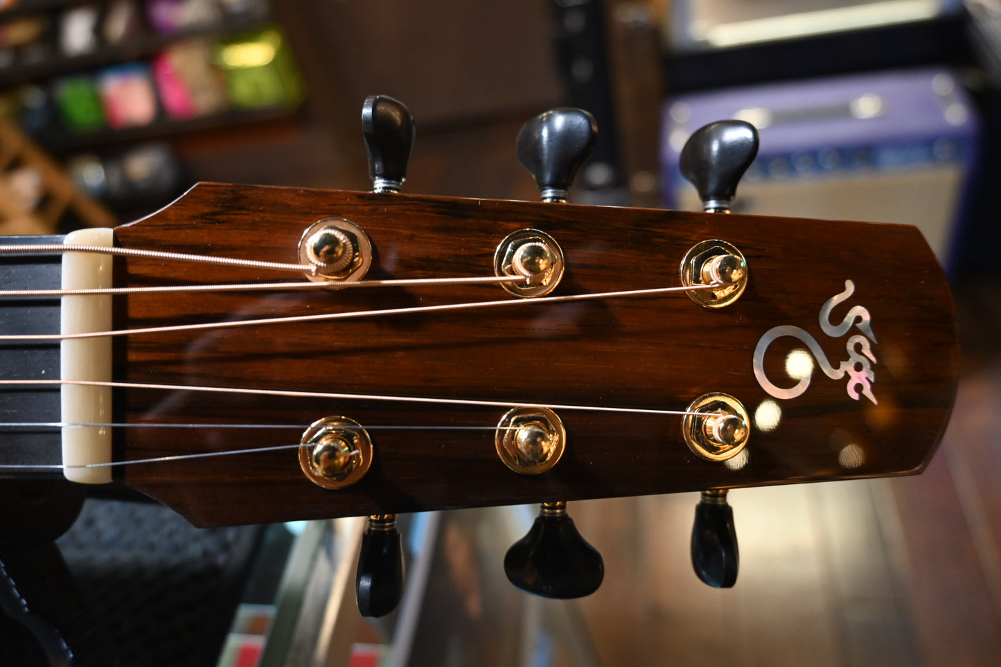 Santa Cruz Fingerstyle Model Orcas Island Cedar/Indian Rosewood Guitar #1431