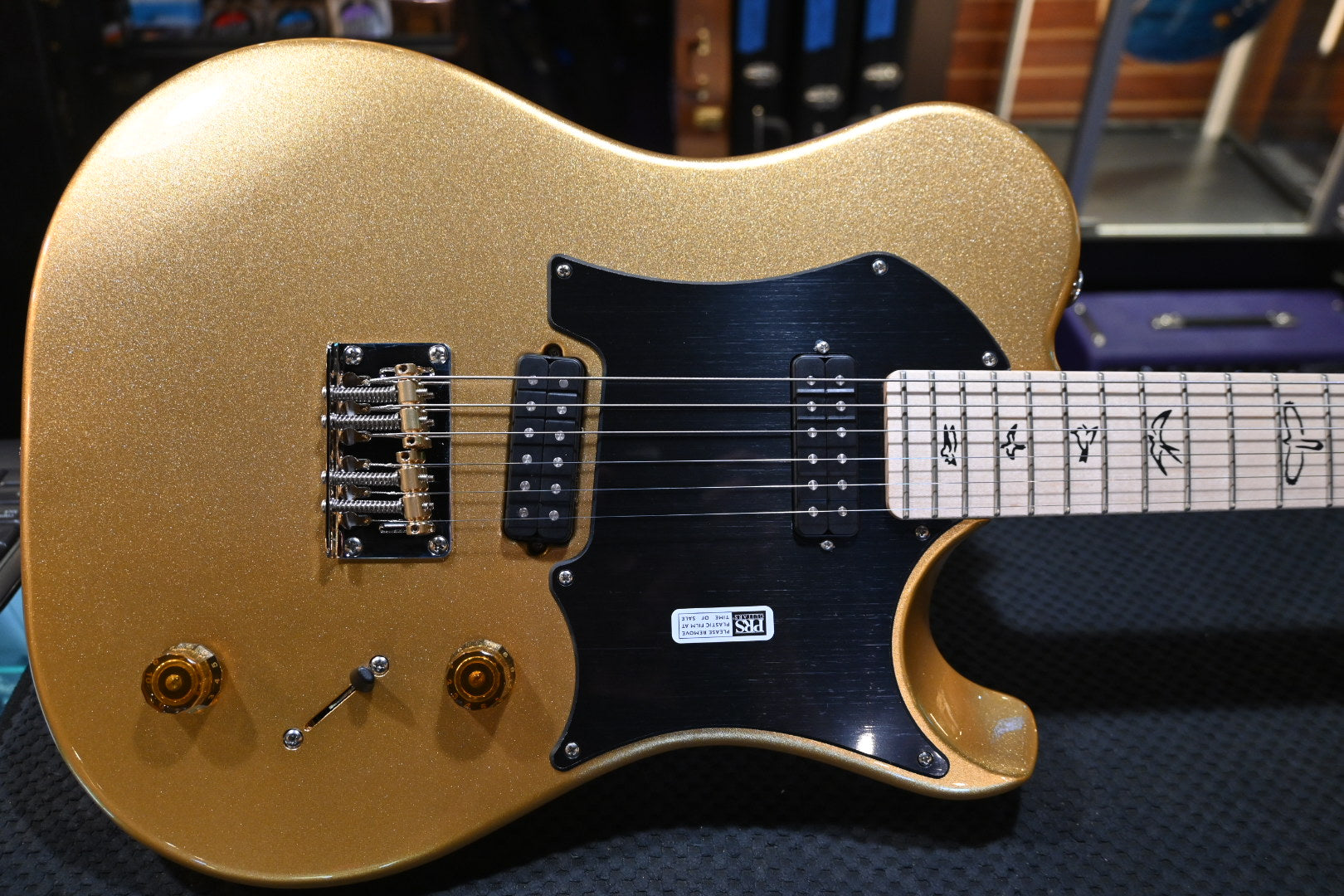 PRS Myles Kennedy - Egyptian Gold Metallic Guitar #6368 - Danville Music