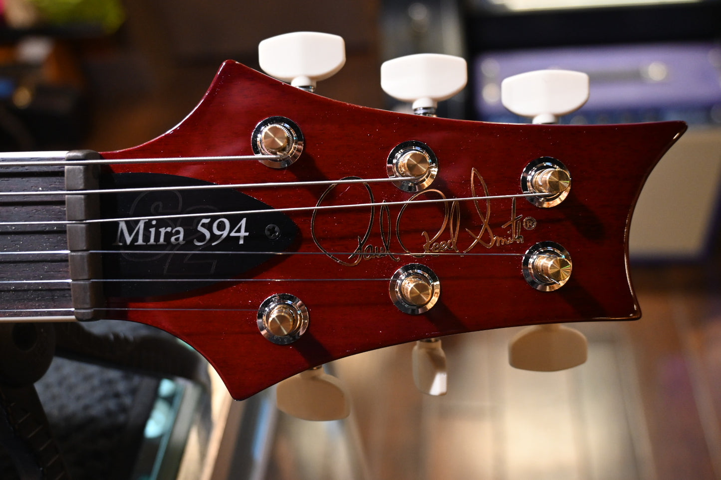 PRS S2 Mira 594 - Dark Cherry Sunburst Guitar #5055 - Danville Music