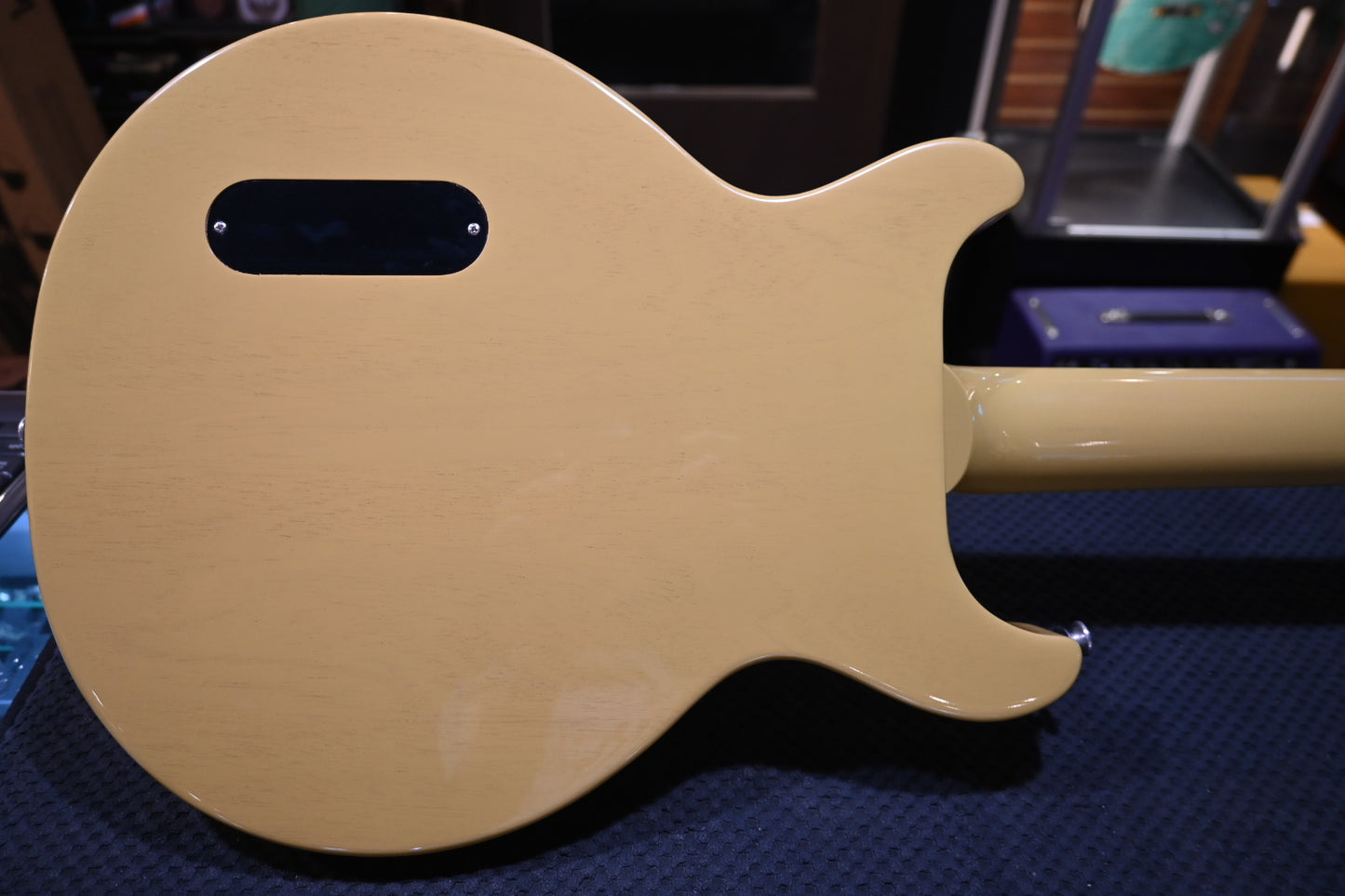 Gibson Les Paul Junior Double Cutaway - TV Yellow Guitar #0120 - Danville Music